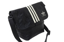 Load image into Gallery viewer, BALENCIAGA バレンシアガ Adidas アディダス ショルダーバッグ 729153 1091P 535269 レザー ブラック ホワイト 美品 中古 4c071187