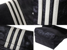 Load image into Gallery viewer, BALENCIAGA バレンシアガ Adidas アディダス ショルダーバッグ 729153 1091P 535269 レザー ブラック ホワイト 美品 中古 4c071187