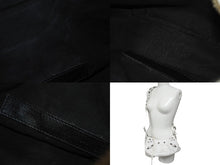 Load image into Gallery viewer, BALENCIAGA バレンシアガ LE CAGOLE XS ル カゴール 671309 9104 0 662481 アリーナラムスキン ホワイト シルバー金具 美品 中古 4c071194