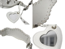 Load image into Gallery viewer, BALENCIAGA バレンシアガ LE CAGOLE XS ル カゴール 671309 9104 0 662481 アリーナラムスキン ホワイト シルバー金具 美品 中古 4c071194