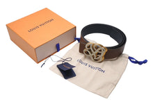 Load image into Gallery viewer, 新品同様 LOUIS VUITTON ルイヴィトン ベルト バックル M8469 ダイナスティ 2024SS 100/40 パール ゴールド金具 中古 4c071196