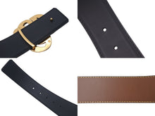 Load image into Gallery viewer, 新品同様 LOUIS VUITTON ルイヴィトン ベルト バックル M8469 ダイナスティ 2024SS 100/40 パール ゴールド金具 中古 4c071196