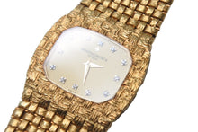 Load image into Gallery viewer, 極美品 VACHERON CONSTANTIN ヴァシュロン 33020/206J メッシュドール 12P ダイヤ K18 YG 中古 4c071199