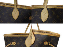 Load image into Gallery viewer, LOUIS VUITTON ルイヴィトン ネヴァーフルMM トートバッグ M40156 モノグラム ブラウン ゴールド金具 美品 中古 4c071219