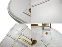 Load image into Gallery viewer, 極美品 LOUIS VUITTON ルイヴィトン アルマBB ハンドバッグ AR4188 2WAY ラブロック エピレザー ホワイト 中古 4c071221