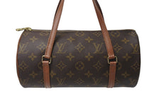 Load image into Gallery viewer, 極美品 LOUIS VUITTON ルイヴィトン パピヨン26 ハンドバッグ M51386 モノグラム ブラウン ゴールド金具 中古 4c071224