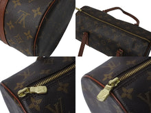 Load image into Gallery viewer, LOUIS VUITTON ルイヴィトン パピヨン30 GM ハンドバッグ M51365 筒型 モノグラム ゴールド金具 ブラウン 美品 中古 4c071225