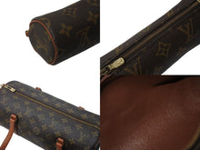 Load image into Gallery viewer, LOUIS VUITTON ルイヴィトン パピヨン30 GM ハンドバック 筒型 モノグラム M51365 ゴールド金具 ブラウン 美品 中古 4c071229