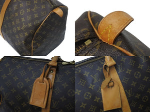 LOUIS VUITTON ルイヴィトン キーポル50 ボストンバッグ M41426 モノグラムキャンバス ブラウン ゴールド金具 美品 中古 4c071238