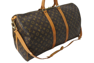 LOUIS VUITTON ルイヴィトン キーポル ハンドリエール 55 ボストンバッグ M41424 美品 中古 4c071241