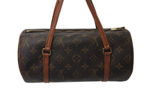 Load image into Gallery viewer, LOUIS VUITTON ルイヴィトン パピヨン26 ハンドバッグ M51386 モノグラム ブラウン ゴールド金具 美品 中古 4c071242