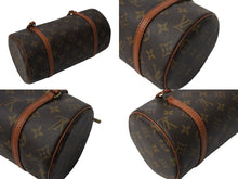 Load image into Gallery viewer, LOUIS VUITTON ルイヴィトン パピヨン26 ハンドバッグ M51386 モノグラム ブラウン ゴールド金具 美品 中古 4c071242