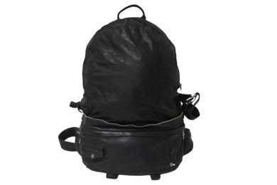 CHROME HEARTS クロムハーツ BSフレア 3WAY リュックサック ショルダーバッグ ダガージップ ブラック シルバー925 レザー 美品 中古 4c071259 