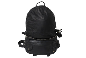 CHROME HEARTS クロムハーツ BSフレア 3WAY リュックサック ショルダーバッグ ダガージップ ブラック シルバー925 レザー 美品 中古 4c071259 