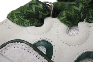 LANVIN curb sneaker ライバン カーブ スニーカー サイズ40 25cm グリーン ホワイト ポルトガル製 美品 中古 4c071260