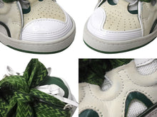 Load image into Gallery viewer, LANVIN curb sneaker ライバン カーブ スニーカー サイズ40 25cm グリーン ホワイト ポルトガル製 美品 中古 4c071260