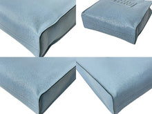 Load image into Gallery viewer, 極美品 MIUMIU ミュウミュウ トートバッグ ショルダーバッグ 2WAY ブルー ラムスキン ゴールド金具 ロゴ 中古 4c071266