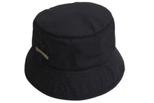 Load image into Gallery viewer, 新品同様 CHROME HEARTS クロムハーツ クロスパッチ ナイロンバケットハット 帽子 HAT U CHUM ブラック シルバー金具 中古 4c071293