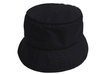 Load image into Gallery viewer, 新品同様 CHROME HEARTS クロムハーツ クロスパッチ ナイロンバケットハット 帽子 HAT U CHUM ブラック シルバー金具 中古 4c071293