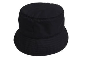 新品同様 CHROME HEARTS クロムハーツ クロスパッチ ナイロンバケットハット 帽子 HAT U CHUM ブラック シルバー金具 中古 4c071293