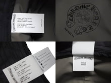 Load image into Gallery viewer, 新品同様 CHROME HEARTS クロムハーツ クロスパッチ ナイロンバケットハット 帽子 HAT U CHUM ブラック シルバー金具 中古 4c071293