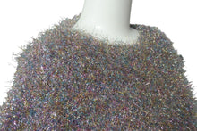Load image into Gallery viewer, 極美品 JIL SANDER metalic knit sweater メタリック ニット セーター サイズ34 ポリエスタル J03GP0123 4c071315