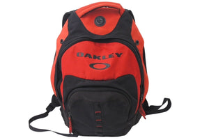 OAKLEY オークリー Technical Backpack テクニカルバックパック レッド ブラック ポリエスター 100% 美品 中古 4c071318