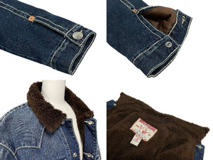 TRUE RELIGION トゥルー レリジョン JIMMY SHERPA BIG T ジミー シェルパ ビック T ブルー サイズ L 美品 中古 4c071323