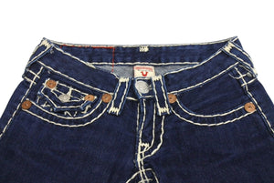 TRUE RELIGION トゥルー レリジョン JOEY SUPER ジョーイスーパー フレアジーンズ サイズ 23 美品 中古 4c071325