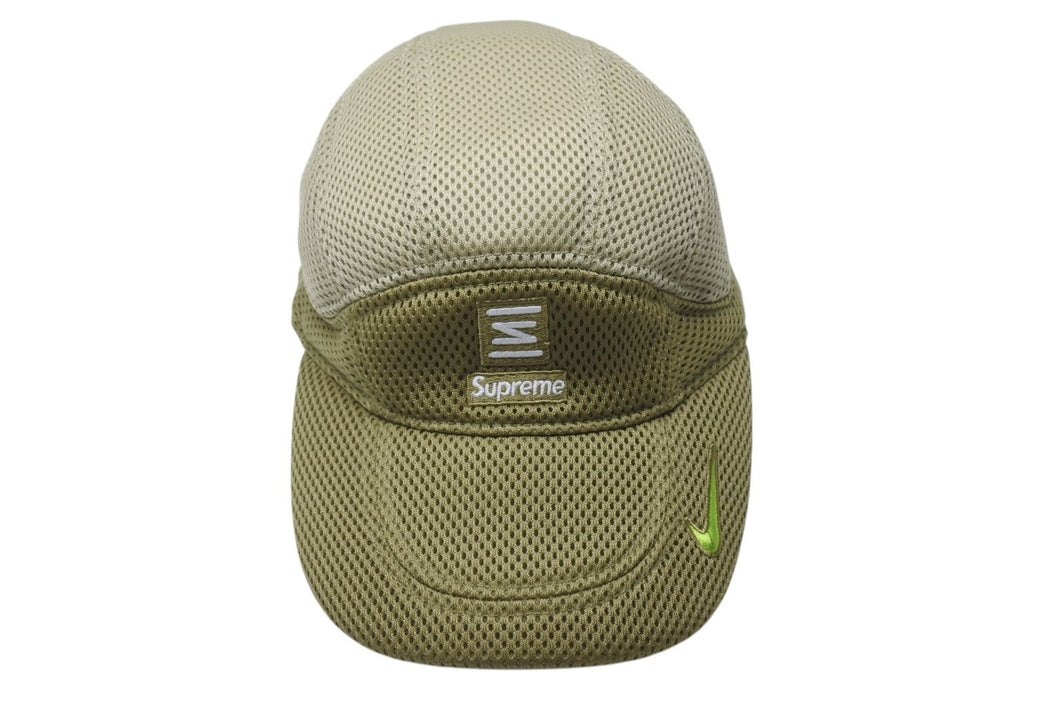 Supreme × NIKE シュプリーム × ナイキ 22SS/Shoxx ランニングハット ショックス ランニングキャップ フリーサイズ 美品 中古 4c071329 