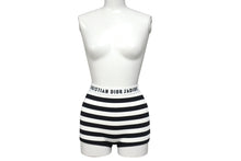 Load image into Gallery viewer, CHRISTIAN DIOR クリスチャンディオール ブリーフ ストレッチ レーヨン サイズXS ボーダー 美品 中古 4c071339