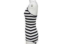 Load image into Gallery viewer, 極美品 CHRISTIAN DIOR striped bodysuit クリスチャンディオール 春 2018 ボーダー ボディスーツ サイズS 中古 4c071346