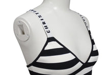 Load image into Gallery viewer, 極美品 CHRISTIAN DIOR striped bodysuit クリスチャンディオール 春 2018 ボーダー ボディスーツ サイズS 中古 4c071346