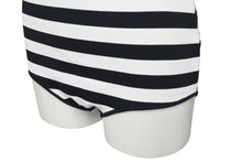 Load image into Gallery viewer, 極美品 CHRISTIAN DIOR striped bodysuit クリスチャンディオール 春 2018 ボーダー ボディスーツ サイズS 中古 4c071346