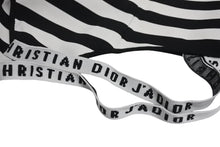 Load image into Gallery viewer, 極美品 CHRISTIAN DIOR striped bodysuit クリスチャンディオール 春 2018 ボーダー ボディスーツ サイズS 中古 4c071346