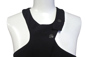 LA PERLA ラペルラ silk overalls シルクサロペット レディース サイズ 36 ブラック 美品 中古 4c071350