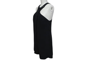 LA PERLA ラペルラ silk overalls シルクサロペット レディース サイズ 36 ブラック 美品 中古 4c071350