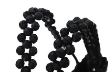 Load image into Gallery viewer, 極美品 Susan Alexandra スーザン アレクサンドラ Hand bag ハンドバッグ 手形 2020SS ビーズ ブラック オレンジ レッド 中古 4c071353