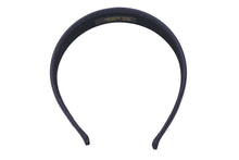 Load image into Gallery viewer, ALEXANDRE DE PARIS アレクサンドル ドゥ パリ カチューシャ ヘアアクセサリー フランス製 サテン ネイビー 美品 中古 4c071366