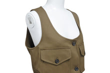 Load image into Gallery viewer, 新品同様 MIUMIU ミュウミュウ 23SS ギャバジン ミニドレス ワンピース MF5234 S000 108N バージンウール ブラウン サイズ36 中古 4c071389