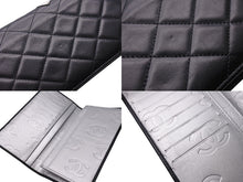 Load image into Gallery viewer, CHANEL シャネル カンボンライン 長財布 ココマーク 14番台 レザー ブラック グレー レザー 美品 中古 4c071407