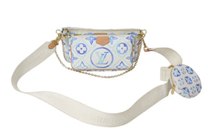 【ポップなデザイン♪】LOUIS VUITTON★ショルダーバッグ ルイ·ヴィトン】鮮やかなカラーのモノグラム·タイル キャンバス