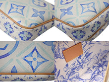Load image into Gallery viewer, LOUIS VUITTON ルイヴィトン ショルダーバッグ ミュルティ ポシェット アクセソワール モノグラムタイル 2024-2025AW ホワイト ブルー M25374 良品 中古 4c071412