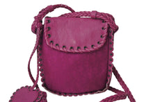 Load image into Gallery viewer, Christian Dior クリスチャンディオール ショルダーバッグ CM0077 トロッター柄 ピンク キャンバス レザー 美品 中古 4c071414