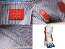 Load image into Gallery viewer, 極美品 LOUIS VUITTON ルイヴィトン ミュルティポシェット アクセソワール アクセサリーポーチ M44990 デニム モノグラム 中古 4c071432