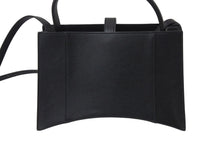 Load image into Gallery viewer, 極美品 BALENCIAGA バレンシアガ ハンドバッグ アワーグラス 619669 ブラック シルバー金具 中古 4c071435