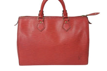 Load image into Gallery viewer, LOUIS VUITTON ルイヴィトン スピーディ30 ハンドバッグ M43007 エピ レザー レッド ゴールド金具 良品 中古 4c071470