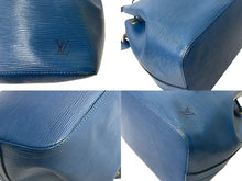 Load image into Gallery viewer, LOUIS VUITTON ルイヴィトン エピ プチノエ ワンショルダーバッグ M44105 エピレザー ブルー ゴールド金具 美品 中古 4c071481