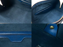 Load image into Gallery viewer, LOUIS VUITTON ルイヴィトン スフロ ハンドバッグ バレルバッグ 筒型 M52862 エピレザー ブルー ゴールド金具 美品 中古 4c071490