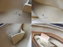 Load image into Gallery viewer, LOUIS VUITTON ルイヴィトン ルーピングMM ハンドバッグ M51146 モノグラム ゴールド金具 ブラウン 美品 中古 4c071491